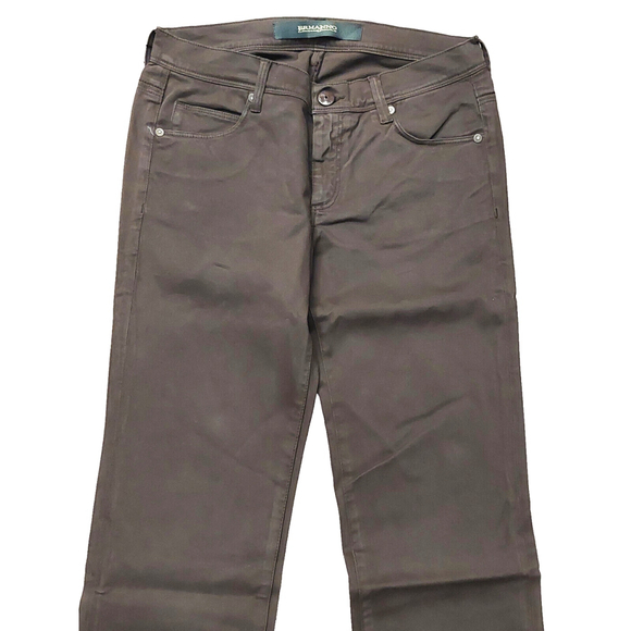Ermanno Scervino Brown Straight Leg Slim Jeans Pants Sz 27 NWT - Picture 8 of 16